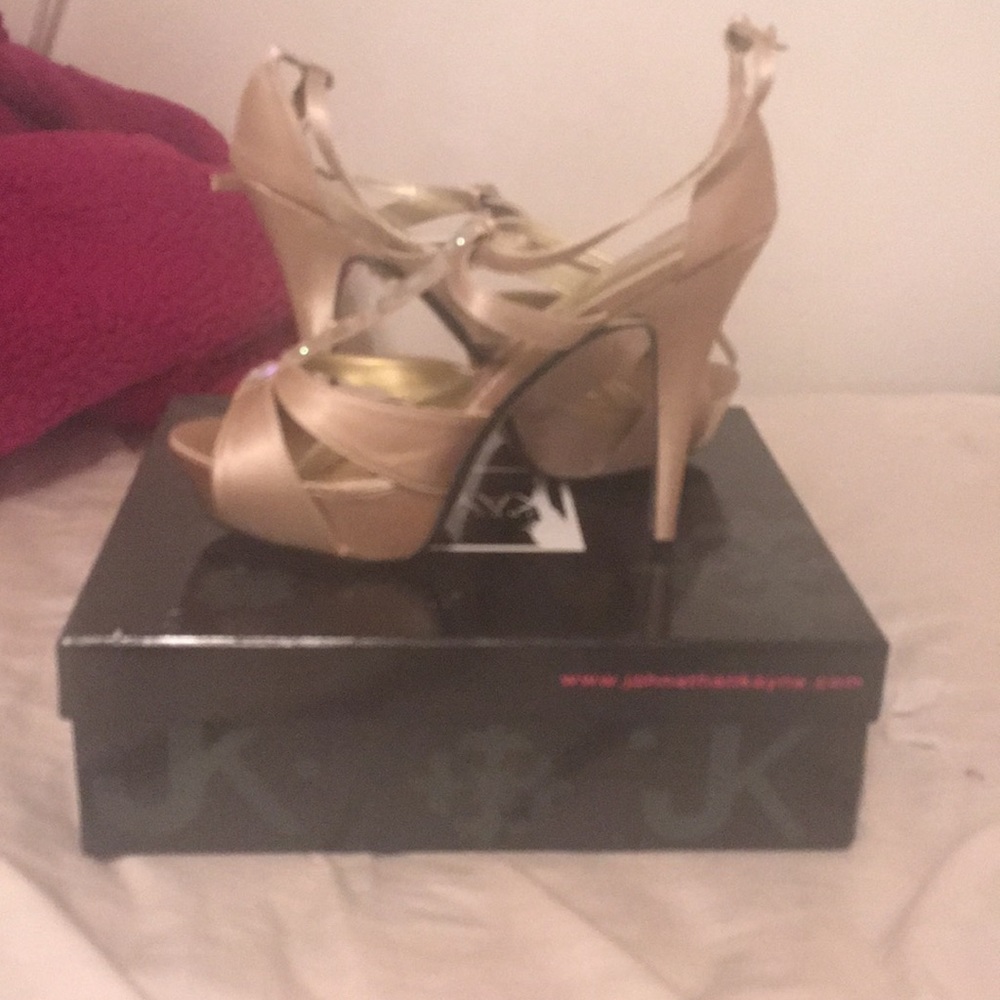 tan dress heels